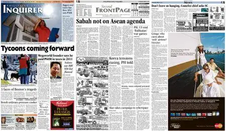 Philippine Daily Inquirer – April 18, 2013