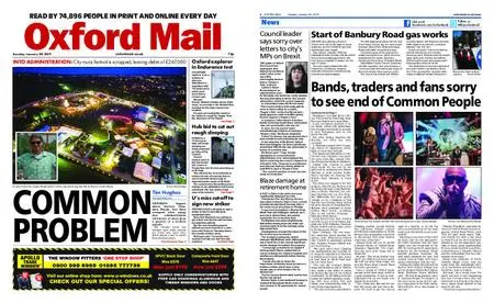 Oxford Mail – January 29, 2019