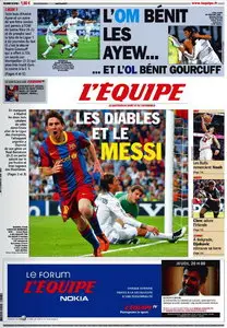 L'EQUIPE (28 avril 2011)