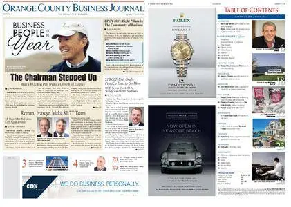 Orange County Business Journal – January 01, 2018