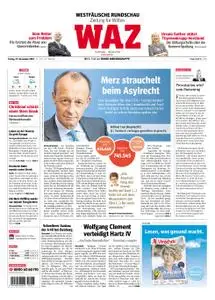 WAZ Westdeutsche Allgemeine Zeitung Witten - 23. November 2018