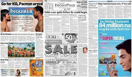 Philippine Daily Inquirer – May 08, 2011