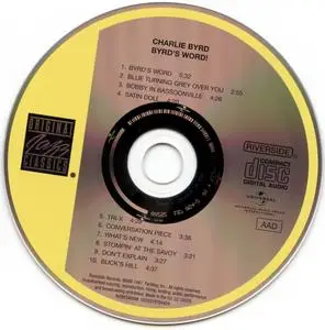 Charlie Byrd - Byrd's World! (1958) {Riverside OJCCD-1054-2 rel 2000}