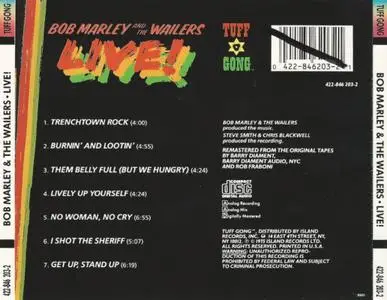Bob Marley & The Wailers - Live! (1975)