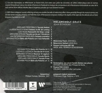 Jean Rondeau - Melancholy Grace: Frescobaldi, Rossi, Strozzi, Sweelinck, Bull, Picchi, Luzzaschi, Storace, Gibbons (2021)