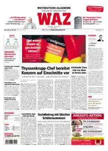 WAZ Westdeutsche Allgemeine Zeitung Gelsenkirchen - 16. Mai 2019