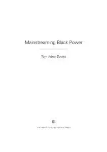 Mainstreaming Black Power