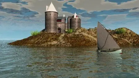 Island castle