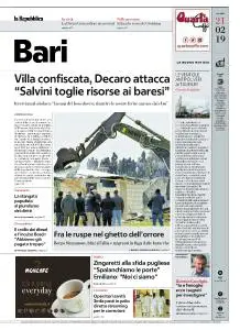 la Repubblica Bari - 21 Febbraio 2019