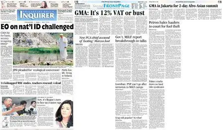 Philippine Daily Inquirer – April 22, 2005