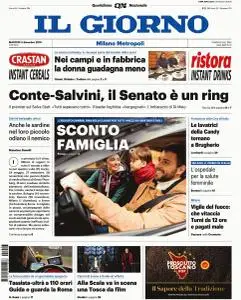 Il Giorno Milano - 3 Dicembre 2019