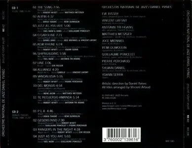 Orchestre National De Jazz / Daniel Yvinec - Around Robert Wyatt (2009) [2CD] {Bee Jazz}