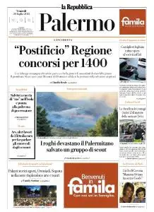 la Repubblica Palermo - 30 Luglio 2021