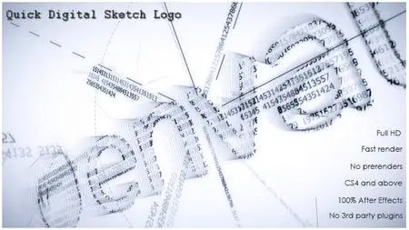 VideoHive Quick Digital Sketch Logo 16080110