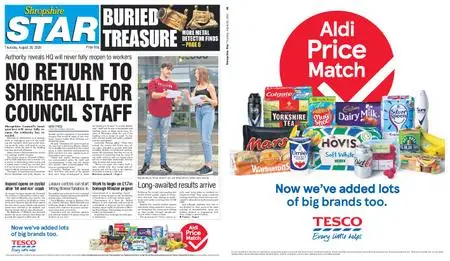 Shropshire Star Shrewsbury Edition – August 20, 2020
