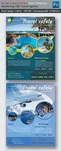 GraphicRiver World Travel Tourism Marketing Flyer Template