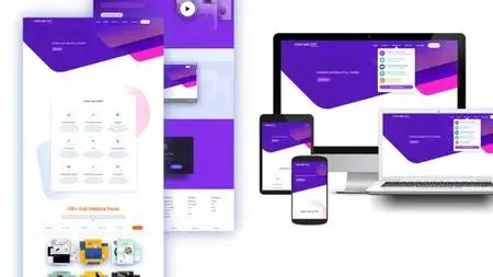 Build Mega Responsive Website: Html, Css, Javascript (2024)