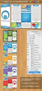 GraphicRiver Unique Tri-fold Brochure
