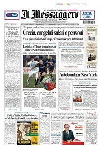 IL MESSAGGERO DEL 3 MAGGIO 2010