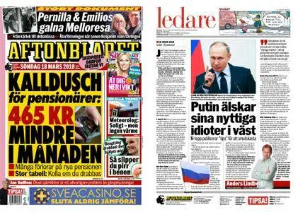 Aftonbladet – 18 mars 2018