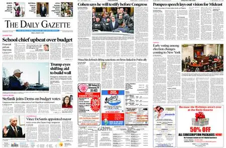 The Daily Gazette – January 11, 2019