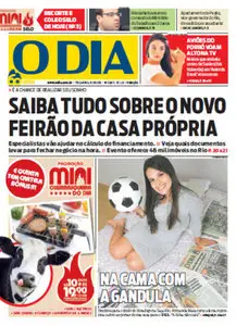 Jornal O Dia - 1 de maio de 2012 - Terça