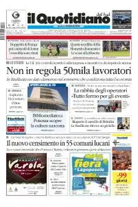 il Quotidiano del Sud Basilicata - 14 Ottobre 2018