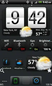 Weather & Toggle Widget v7.1.8