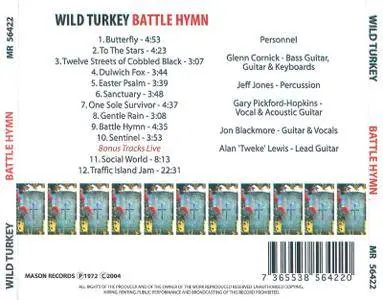 Wild Turkey - Battle Hymn (1971)