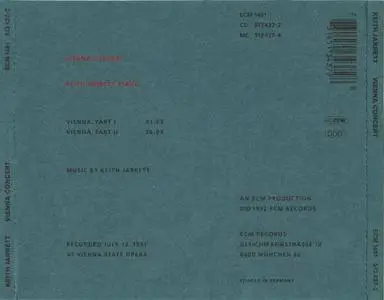 Keith Jarrett - Vienna Concert (1992) {ECM 1481}