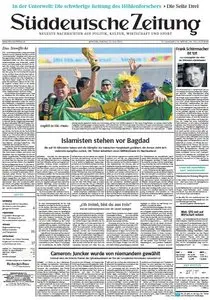 Süddeutsche Zeitung vom Freitag, 13. Juni 2014