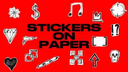 Stickers On Paper 50850184