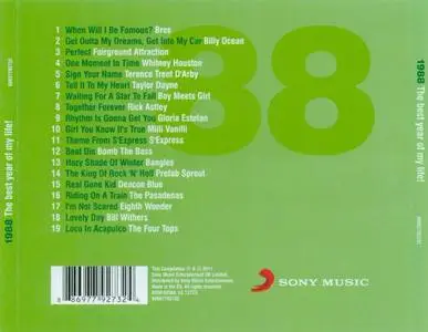 VA - 1988: The Best Year Of My Life! (2011) {Sony Music Europe}