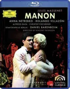 Daniel Barenboim, Staatskapelle Berlin, Anna Netrebko, Rolando Villazon - Massenet: Manon (2008) [Blu-Ray]
