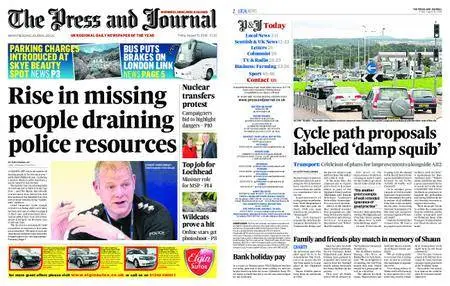 The Press and Journal Highlands and Islands – August 31, 2018