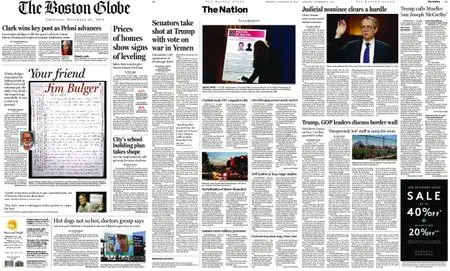 The Boston Globe – November 29, 2018