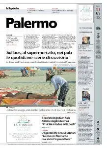 la Repubblica Palermo - 31 Luglio 2018