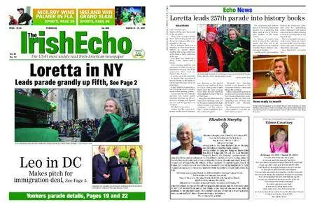 The Irish Echo – March 21, 2018