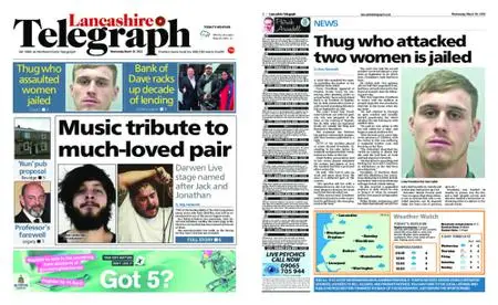 Lancashire Telegraph (Burnley, Pendle, Rossendale) – March 30, 2022