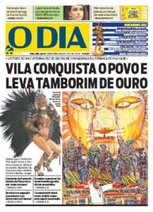 Jornal O Dia - 22 de fevereiro de 2012 - Quarta