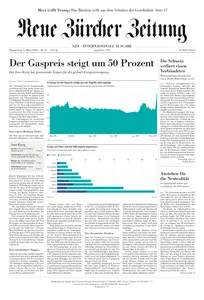 Neue Zürcher Zeitung International - 5 März 2026