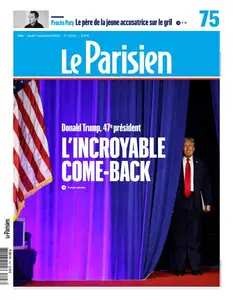 Le Parisien du Jeudi 7 Novembre 2024