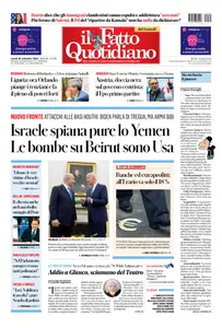 Il Fatto Quotidiano - 30 Settembre 2024