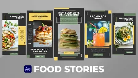 Food Stories for After Effects 55833814