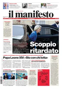 il Manifesto - 24 Ottobre 2025