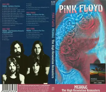 Pink Floyd - Meddle: The High Resolution Remasters (1971) {2018, 4CD Long Box, Limited Deluxe Edition, Remastered} Bootleg