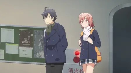 My Teen Romantic Comedy SNAFU (2013 S03E04 By Chance Yui Yuigahama Thinks of the Future Beatrice Raws