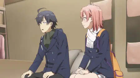 My Teen Romantic Comedy SNAFU (2013 S03E04 By Chance Yui Yuigahama Thinks of the Future Beatrice Raws