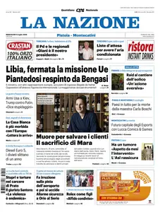 La Nazione Pistoia Montecatini - 9 Luglio 2025