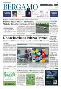 Corriere della Sera Bergamo - 23 Maggio 2025
